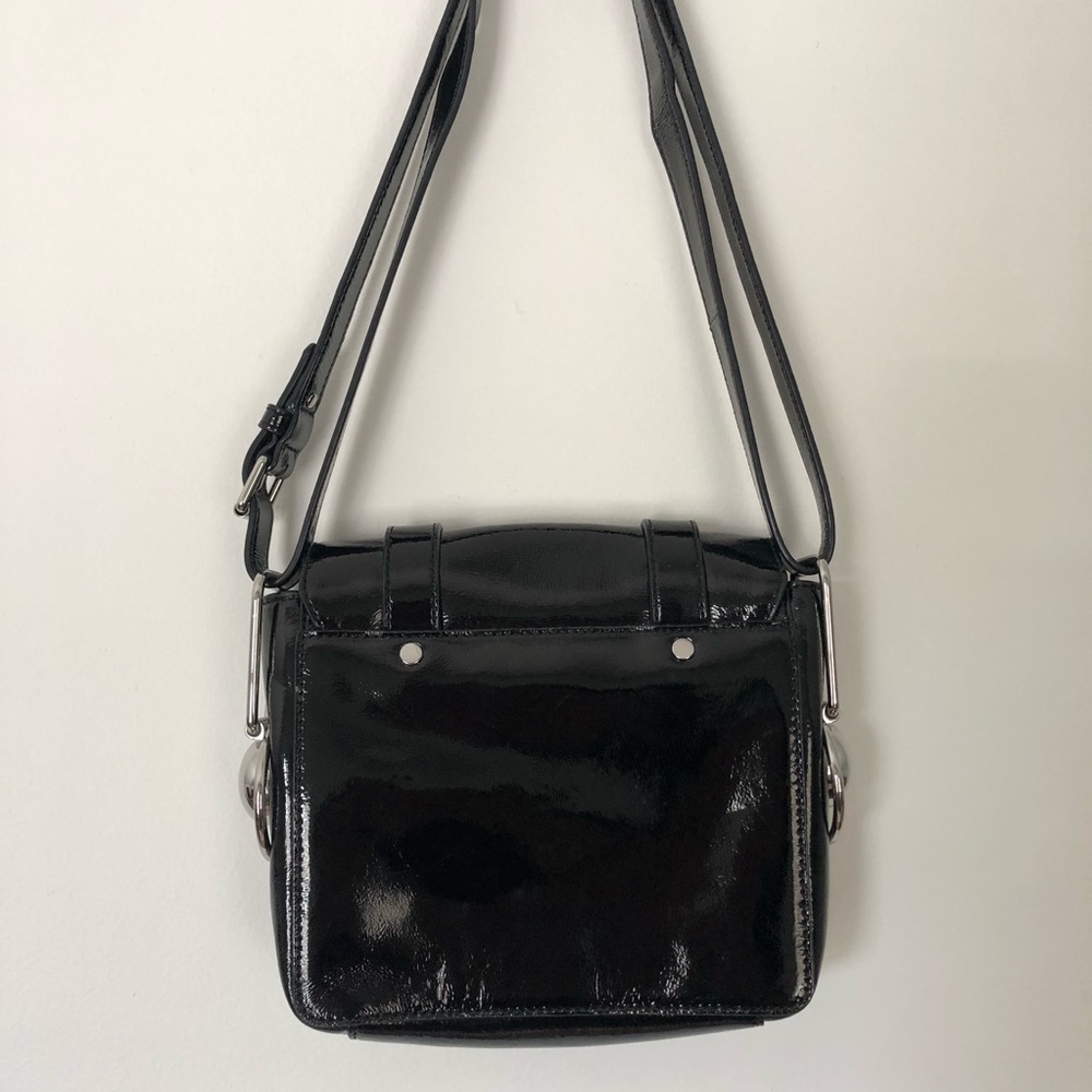 Versace Versus patent leather purse, lion hardware - Picture 7 of 11